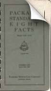 1929 Packard Eight 626 - 633 Fact Book Image